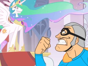 Rating: Safe Score: 0 Tags: 4:3 angry armor clothing costume crossover crown cutie_mark duo e621 equid equine eye_contact feathered_wings feathers female feral friendship_is_magic hair hasbro headgear helmet horn human jewelry looking_at_another male mammal mane mask mc_bat_commander my_little_pony mythological_creature mythological_equine mythology princess princess_celestia_(mlp) quadruped royalty superhero tail teeth the_aquabats unknown_artist winged_unicorn wings User: bunchy7s