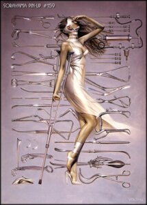 Rating: Safe Score: 0 Tags: clothing dress e621 evening_gown female footwear forceps hair hajime_sorayama high_heels human long_hair mammal medical medical_instrument not_furry pale_skin pose scalpel scientific_instrument shoes side_view solo surgical_instrument syringe User: bunchy7s