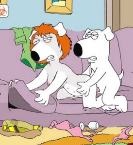 Rating: Explicit Score: 0 Tags: 1boy 1girls 2d alternate_species anthro artist_request brian_griffin canine coach dog doggy_style family_guy female female_penetrated fur human_to_anthro living_room lois_griffin male male/female male_penetrating male_penetrating_female penetration pregnant rule34 sex straight what User: bunchy7s
