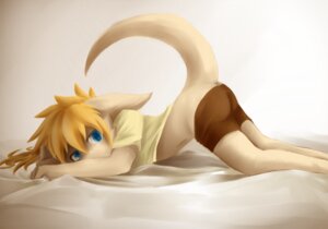 Rating: Questionable Score: 0 Tags: anthro biped blue_eyes bottomwear clothing e621 hair long_hair lying male nurinaki raised_tail shirt shorts shota solo tail thick_tail topwear unknown_species young young_anthro young_male User: bunchy7s