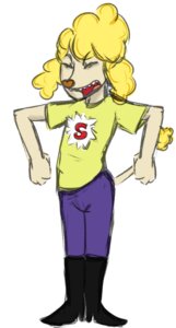 Rating: Safe Score: 0 Tags: angry anthro canid canine canis catdog_(series) clothed clothing domestic_dog e621 female mammal nickelodeon poodle shriek_dubois solo tail xxlandofshadesxx User: bunchy7s