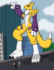 Rating: Questionable Score: 0 Tags: 3_toes ambiguous_gender anthro bandai_namco black_sclera canid canine chest_tuft city countershading digimon digimon_(species) dipstick_tail e621 feet fur group macro mammal markings multicolored_body multicolored_fur multicolored_tail nonbinary_(lore) paws raik_(artist) raik_(character) renamon skunkhase stomping tail tail_markings toes tuft two_tone_body two_tone_fur two_tone_tail white_body white_fur white_tail yellow_body yellow_fur yellow_tail yin_yang User: bunchy7s