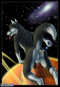 Rating: Explicit Score: 0 Tags: anal_beads anthro anus backsack balls biped black_body black_fur black_penis bodily_fluids canid canine countershading e621 erection fox fur genital_fluids genitals kneeling looking_at_viewer looking_back macro male mammal milkyway_(truegrave9) nude pawpads penis planet planet_anal_beads planet_dwarfing planet_in_anus planet_insertion precum raised_tail red_eyes ring sex_toy solo space star tail terra_macro tongue tongue_out ultraviolet white_body white_fur User: bunchy7s