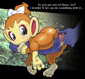 Rating: Explicit Score: 0 Tags: 3_toes anal anal_fingering animal_genitalia animal_vulva anthro anus butt chimchar curling_toes darkened_genitalia duo e621 english_text feet female fingering fingering_partner generation_4_pokemon genitals haplorhine interspecies mammal monkey nezumi_(artist) nintendo nude plump_labia pokemon pokemon_(species) pokephilia primate sex size_difference soles text toes translated vulva young young_anthro User: bunchy7s