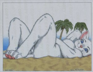 Rating: Explicit Score: 0 Tags: 2001 4_toes anthro barefoot beach biped blue_eyes breasts claws colored domestic_cat e621 feet felid feline felis female female_anthro fur genitals james_m_hardiman looking_at_viewer lying macro macro_anthro macro_female mammal nude nude_beach outdoor_nudity outside pawpads paws pink_pawpads plant sand seaside side_boob solo tail toes tree vulva white_body white_fur User: bunchy7s