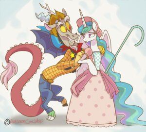 Rating: Safe Score: 0 Tags: 2012 alternative_fashion anthro anthrofied antlers awesomecoolwhip bo_peep_(pixar) bonnet bottomwear cane chimera classic_lolita clothed clothing cowboy_hat crossover discord_(mlp) disney draconequus dress duo e621 equid equine feathered_wings feathers female friendship_is_magic hair hasbro hat headgear headwear horn j-fashion lolita_(fashion) lolita_dress male mammal membrane_(anatomy) membranous_wings multicolored_hair my_little_pony mythological_creature mythological_equine mythology pants parody pixar princess princess_celestia_(mlp) purple_eyes red_eyes royalty sheriff_woody_pride shirt tail tail_tuft topwear toy_story tuft unavailable_at_source winged_unicorn wings User: bunchy7s