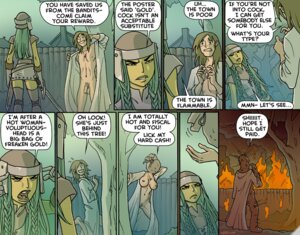 Rating: Explicit Score: 0 Tags: artist_request comic fire greir human male oglaf penis rule34 shapeshifter sword town weapon User: bunchy7s