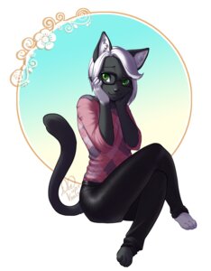 Rating: Safe Score: 0 Tags: 2013 anthro barefoot biped black_body black_fur bottomwear circle clothed clothing digital_media_(artwork) domestic_cat e621 eyewear feet felid feline felis female full-length_portrait fur glasses green_eyes hair hi_res hindpaw kaya_(dirt) kittydee looking_at_viewer mammal pants paws portrait shirt short_hair sitting smile solo topwear white_body white_fur white_hair User: bunchy7s Rating: Safe Score: 0 Tags: 2013 anthro barefoot biped black_body black_fur bottomwear circle clothed clothing digital_media_(artwork) domestic_cat e621 eyewear feet felid feline felis female full-length_portrait fur glasses green_eyes hair hi_res hindpaw kaya_(dirt) kittydee looking_at_viewer mammal pants paws portrait shirt short_hair sitting smile solo topwear white_body white_fur white_hair User: bunchy7s
