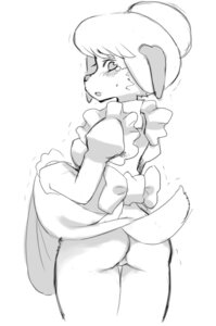 Rating: Explicit Score: 0 Tags: 1girls animal_ears anthro artist_request ass black_and_white blush breasts canine dog dress dress_lift female furry looking_back mammal mrs._hudson rule34 sherlock_hound_(series) sketch solo tagme tail User: bunchy7s