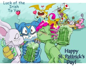 Rating: Safe Score: 0 Tags: agumon alcohol anthro bandai_namco beer beverage biyomon blue_body blue_eyes blue_skin blush broken_heart claws digimon digimon_(species) digital_media_(artwork) drunk e621 elemental_creature english_text eyes_closed feathered_wings feathers felid female feral flora_fauna food fur furniture gabumon gatomon gomamon green_body green_eyes group group_kissing head_wings heart_symbol holidays kandlin kiss_on_cheek kissing male mammal membrane_(anatomy) membranous_wings open_mouth palmon patamon pink_body pink_feathers plant st._patrick's_day substance_intoxication table text unusual_wing_placement veemon white_body white_fur wings wood yellow_body yellow_skin User: bunchy7s