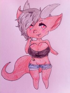 Rating: Safe Score: 0 Tags: ahoykitty anthro bare_shoulders barefoot big_breasts biped black_clothing black_shirt black_topwear blush bottomwear breasts chibi cleavage clothed clothing colored_pencil_(artwork) denim denim_clothing dragon e621 feet female full-length_portrait grey_hair grey_horn hair heart_(marking) heart_symbol horn huge_breasts humanoid_pointy_ears looking_at_viewer markings mythological_creature mythological_scalie mythology ninavor non-mammal_breasts pink_background pink_body pink_theme pointy_ears portrait red_eyes scalie shirt shorts shy simple_background skimpy solo spread_legs spreading standing star tail tattoo thick_tail topwear touching_hair traditional_media_(artwork) twirling_hair User: bunchy7s