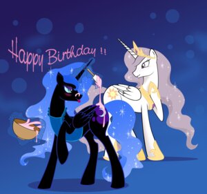 Rating: Safe Score: 0 Tags: abstract_background apron azura_inalis blush bokeh bowl clothing container crown cutie_mark duo e621 equid equine fan_character feathered_wings feathers female feral friendship_is_magic gold_(metal) half-closed_eyes hasbro headgear hi_res horn icing jewelry kitchen_spatula kitchen_utensils magic mammal moon my_little_pony mythological_creature mythological_equine mythology narrowed_eyes necklace nightmare_moon_(mlp) princess_celestia_(mlp) princess_molestia quadruped simple_background sparkles spatula spoon_spatula sun tail tools winged_unicorn wings User: bunchy7s