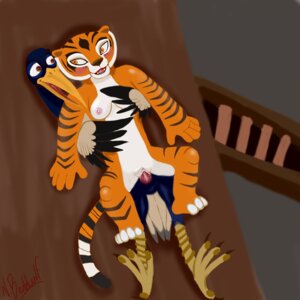 Rating: Explicit Score: 0 Tags: 1:1 4_toes 5_toes amber_eyes anisodactyl anthro avian balls beak beutelwolf bird black-necked_crane blush breasts brown_eyes crane_(bird) dreamworks duo e621 erection feet felid female female_penetrated genitals gruiform grus_(genus) hi_res interspecies kung_fu_panda male male/female male_penetrating male_penetrating_female mammal master_crane master_tigress nude orange_eyes pantherine penetration penis red_eyes sex striped_body striped_skin stripes tail talons tiger toes vulva User: bunchy7s