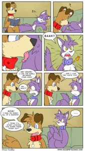 Rating: Questionable Score: 0 Tags: anthro blush butt canid canine canis comic dialogue digital_media_(artwork) domestic_cat domestic_dog duo e621 english_text eyes_closed felid feline felis female flat_chested fur grape_jelly_(housepets!) hi_res housepets! humor licking male mammal o_o orangebox peanut_butter_(housepets!) sleeping surprised tail text tongue tongue_out tuft what User: bunchy7s