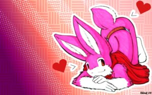 Rating: Safe Score: 0 Tags: 16:10 2008 anthro ass_up e621 fur heart_symbol lagomorph leporid male mammal orange_eyes pink_body pink_fur rabbit scarf shiuk solo widescreen User: bunchy7s Rating: Safe Score: 0 Tags: 16:10 2008 anthro ass_up e621 fur heart_symbol lagomorph leporid male mammal orange_eyes pink_body pink_fur rabbit scarf shiuk solo widescreen User: bunchy7s