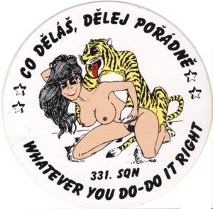 Rating: Explicit Score: 0 Tags: all_fours bestiality breasts czech_text doggystyle duo e621 english_text felid female female_on_feral feral from_behind_position hair hi_res human human_on_feral interspecies male male/female male_on_human mammal nipples pantherine pubes sex smile tail text tiger translated unknown_artist User: bunchy7s