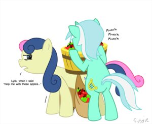 Rating: Safe Score: 0 Tags: apple bonbon_(mlp) cutie_mark duo e621 earth_pony eating ellipsis english_text equid equine female feral food friendship_is_magic fruit hasbro horn horse lyra_heartstrings_(mlp) mammal my_little_pony mythological_creature mythological_equine mythology plant pony quadruped simple_background syggie_(artist) tail text unicorn white_background User: bunchy7s Rating: Safe Score: 0 Tags: apple bonbon_(mlp) cutie_mark duo e621 earth_pony eating ellipsis english_text equid equine female feral food friendship_is_magic fruit hasbro horn horse lyra_heartstrings_(mlp) mammal my_little_pony mythological_creature mythological_equine mythology plant pony quadruped simple_background syggie_(artist) tail text unicorn white_background User: bunchy7s