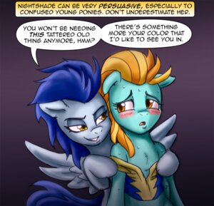 Rating: Questionable Score: 0 Tags: blue_body blue_feathers comic dialogue duo e621 english_text equid equine feathered_wings feathers female female/female friendship_is_magic hasbro lightning_dust_(mlp) mammal my_little_pony mythological_creature mythological_equine mythology nightshade_(mlp) pegasus pluckyninja shadowbolts_(mlp) text wings wonderbolts_(mlp) User: bunchy7s Rating: Questionable Score: 0 Tags: blue_body blue_feathers comic dialogue duo e621 english_text equid equine feathered_wings feathers female female/female friendship_is_magic hasbro lightning_dust_(mlp) mammal my_little_pony mythological_creature mythological_equine mythology nightshade_(mlp) pegasus pluckyninja shadowbolts_(mlp) text wings wonderbolts_(mlp) User: bunchy7s