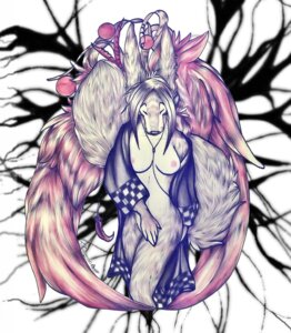 Rating: Questionable Score: 0 Tags: abstract_background anthro belly big_ears biped black_nose breasts canid canine canis clothing covering covering_self e621 ear_piercing eyes_closed female fluffy fluffy_tail fur grey_body grey_fur grey_hair hair long_hair lycangel mammal mostly_nude multicolored_body multicolored_fur multicolored_hair nipples piercing pink_hair pink_nipples signature simple_background solo standing tail whiskers white_background white_belly white_body white_fur white_hair wolf User: bunchy7s