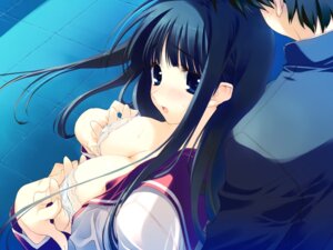 Rating: Explicit Score: 0 Tags: black_hair blue_eyes blush bra breast_grab breasts cleavage clothing female game_cg guided_breast_grab kusakabe_yuuki large_breasts lingerie long_hair nakamura_takeshi open_clothes open_shirt pointy_chin rule34 school_uniform serafuku shirt to_heart_(series) to_heart_2 to_heart_2_xrated underwear User: bunchy7s