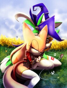 Rating: Safe Score: 0 Tags: anthro arpa_the_cat arthropod biped butterfly clothed clothing detailed detailed_background digital_media_(artwork) duo e621 eyes_closed felid female field fisheye_lens fully_clothed harp hat headgear headwear insect kneeling legwear lepidopteran mammal musical_instrument nancher outside plucked_string_instrument portrait sleeping string_instrument tail thigh_highs three-quarter_portrait tibleam toony User: bunchy7s