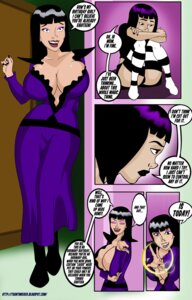 Rating: Questionable Score: 0 Tags: 2girls adult_swim big_breasts black_hair breasts cleavage clothed comic comic_page daughter english_dialogue english_text female female_only goth milf mother mother_and_daughter purple_eyeshadow rule34 speech_bubble standing stockings tatyana_orpheus the_venture_bros the_venture_bros. thigh_highs toontinkerer triana_orpheus venture_brothers User: bunchy7s