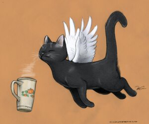 Rating: Safe Score: 0 Tags: :3 ambiguous_gender beverage coffee container cup domestic_cat e621 feathered_wings feathers felid feline felis feral flying food fruit hi_res mammal plant pumpkin robthedoodler solo whiskers wings User: bunchy7s