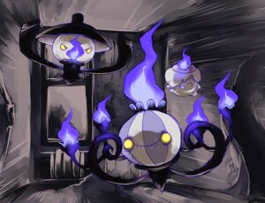 Rating: Safe Score: 0 Tags: ambiguous_gender candle chandelure detailed detailed_background digital_media_(artwork) digital_painting_(artwork) e621 fire generation_5_pokemon group lamp lampent lantern litwick nintendo painting_(artwork) pokemon pokemon_(species) restricted_palette shadow th07 toony User: bunchy7s