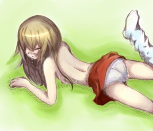 Rating: Explicit Score: 0 Tags: beige_skin blue_socks closed_eyes clothes color female female_only hair human human_only leaf_(pokemon) loose_socks lying nintendo on_front panties pokemon rule34 skirt socks solo tagme tear topless User: bunchy7s