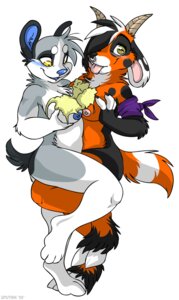 Rating: Questionable Score: 0 Tags: 2009 alaskan_klee_kai anthro blush breasts canid canine canis corn creamed_corn domestic_dog duo e621 female food food_on_breasts korth mammal muzz muzz_(muzz) nude plant spitz sputnik_(artist) tail User: bunchy7s