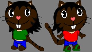 Rating: Safe Score: 0 Tags: alpha_channel ambiguous_gender anthro brother_(lore) clothing duo e621 felid footwear happy_tree_friends mammal orth1994 pantherine patrickgainher regina_kukklitaat_santkitankni sandals saskatoon_ikunuvik_santkitankni shoes sibling_(lore) simple_background sister_(lore) smile tail tiger transparent_background User: bunchy7s