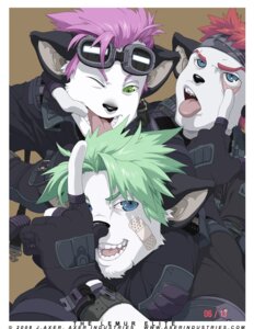 Rating: Safe Score: 0 Tags: 2008 alternative_fashion anthro band-aid bandage black_nose blue_eyes clothing e621 eyewear felid fingerless_gloves fur gear gloves goggles green_eyes green_hair group hair handwear j_axer looking_at_viewer male mammal one_eye_closed pink_hair punk red_hair tongue tongue_out white_body white_fur User: bunchy7s Rating: Safe Score: 0 Tags: 2008 alternative_fashion anthro band-aid bandage black_nose blue_eyes clothing e621 eyewear felid fingerless_gloves fur gear gloves goggles green_eyes green_hair group hair handwear j_axer looking_at_viewer male mammal one_eye_closed pink_hair punk red_hair tongue tongue_out white_body white_fur User: bunchy7s