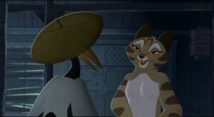 Rating: Questionable Score: 0 Tags: avian bird black-necked_crane chinese_mountain_cat crane_(bird) dreamworks duo e621 felid feline felis female feral grandfathered_content gruiform grus_(genus) kung_fu_panda male mammal master_crane nipples nude shopped student_mei_ling third-party_edit unknown_artist User: bunchy7s
