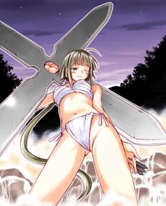 Rating: Explicit Score: 0 Tags: 1girls artist_request blush breasts chest_wraps female fundoshi mahou_sensei_negima! medium_breasts nagase_kaede ninja panties rule34 sarashi solo underwear wink User: bunchy7s
