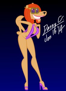 Rating: Questionable Score: 0 Tags: 2014 anthro bedroom_eyes big_breasts biped black_nose blu3danny breasts cleavage clothed clothing colored cougar counting_cougar e621 eyewear felid feline female footwear glasses hair half-closed_eyes hi_res high_heeled_sandals high_heels lipstick makeup mammal narrowed_eyes nickelodeon one-piece_swimsuit orange_hair pink_lipstick purple_clothing purple_footwear purple_high_heels purple_sandals purple_sling_bikini sandals seductive shoes sling_bikini solo sunglasses swimwear t.u.f.f._puppy wearing_sunglasses whisker_spots User: bunchy7s