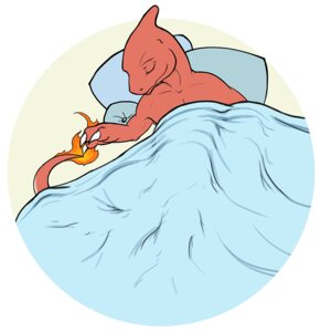 Rating: Safe Score: 0 Tags: bed charmeleon digital_media_(artwork) e621 eyes_closed feral fire flaming_tail furniture generation_1_pokemon lying male nintendo on_back on_bed orange_body orange_skin paws pillow pokemon pokemon_(species) reptile scalie sleeping solo tail thesecretcave under_covers User: bunchy7s