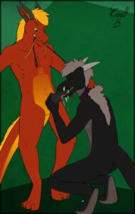 Rating: Explicit Score: 0 Tags: 2013 anthro anthro_on_anthro asian_mythology belly black_body black_penis bodily_fluids cevelt crouching cum dominant dominant_male dragon duo e621 east_asian_mythology eastern_dragon erection eyes_closed fellatio fur furred_dragon furred_scalie genital_fluids genitals hi_res horn leash licking male male/male male_penetrated male_penetrating male_penetrating_male mane maundrill maxtheshadowdragon mythological_creature mythological_scalie mythology nude oral orange_belly penetration penile penis penis_lick red_body scalie sex simple_background standing submissive submissive_male tail tongue tongue_out whiskers User: bunchy7s