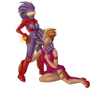 Rating: Explicit Score: 0 Tags: 1:1 alien alien_humanoid awesomenauts clothing coco_nebulon duo e621 erection eyewear female genitals glasses goggles gynomorph human humanoid intersex mammal nipples not_furry penetration penis raelynn_(awesomenauts) tentacles unknown_artist User: bunchy7s