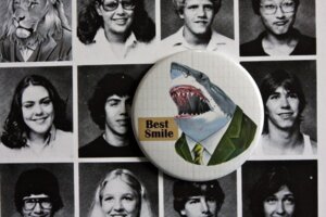 Rating: Safe Score: 0 Tags: 3:2 accessory anthro aquatic bust_portrait clothed clothing e621 felid female fish fully_clothed great_white_shark group human humor lion mackerel_shark male mammal pantherine pin_accessory pin_button portrait ryanberkley shark suit what white_shark User: bunchy7s