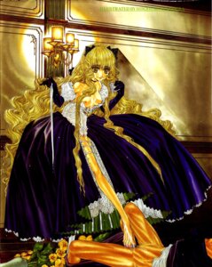 Rating: Explicit Score: 0 Tags: 2006 barefoot breasts cum dress elbow_gloves feet female footjob gloves highres nakamura_hirofumi rule34 toes uncensored User: bunchy7s