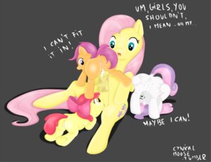 Rating: Explicit Score: 0 Tags: 2012 accessory anus apple_bloom_(mlp) bodily_fluids bow_(feature) bow_accessory bow_ribbon brown_body brown_fur cum cutie_mark cutie_mark_crusaders_(mlp) cynicalmoose e621 earth_pony english_text equid equine female feral fluttershy_(mlp) friendship_is_magic fur genital_fluids genitals green_eyes group gynomorph hair hair_accessory hair_bow hair_ribbon hasbro horn horse intersex mammal multicolored_hair my_little_pony mythological_creature mythological_equine mythology pony prodding purple_eyes purple_hair red_hair ribbons scootaloo_(mlp) sweetie_belle_(mlp) tail text two_tone_hair unicorn vaginal vulva white_body white_fur yellow_body yellow_fur young young_feral User: bunchy7s