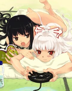 Rating: Questionable Score: 0 Tags: barefoot bed black_hair blush breasts brown_eyes color female flat_chest fujiwara_no_mokou kaguya_houraisan kfc long_hair lying multiple_females multiple_girls on_stomach open_mouth panties pillow playing_games reading red_eyes ribbon rule34 sega sega_mega_drive topless touhou underwear video_game white_hair white_panties yuu_(kfc) User: bunchy7s Rating: Questionable Score: 0 Tags: barefoot bed black_hair blush breasts brown_eyes color female flat_chest fujiwara_no_mokou kaguya_houraisan kfc long_hair lying multiple_females multiple_girls on_stomach open_mouth panties pillow playing_games reading red_eyes ribbon rule34 sega sega_mega_drive topless touhou underwear video_game white_hair white_panties yuu_(kfc) User: bunchy7s