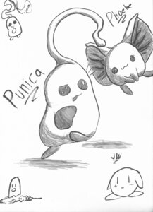 Rating: Safe Score: 0 Tags: :3 absurd_res alien ambiguous_gender big_ears crossover diglett duo_focus e621 generation_1_pokemon group hi_res jwatch keitai_denjuu_telefang kirby kirby_(series) looking_at_viewer marker_(artwork) monochrome nintendo on_one_leg phoebe_(denjuu) pokemon pokemon_(species) punica simple_background sketch standing traditional_media_(artwork) white_background User: bunchy7s