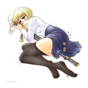 Rating: Questionable Score: 0 Tags: artoria_pendragon blouse crotch_rub fate/stay_night fate_(series) female masturbation pantyhose rule34 september_rain solo sword weapon User: bunchy7s
