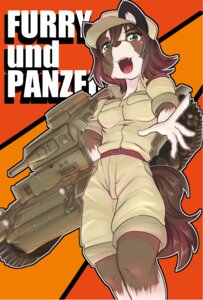 Rating: Safe Score: 0 Tags: anthro armored_vehicle breasts brown_body brown_fur buried_frog canid canine canis cannon domestic_dog e621 female fur girls_und_panzer green_eyes hi_res machine mammal open_mouth panzer_iii ranged_weapon solo tank_(vehicle) tongue tracked_vehicle turret vehicle weapon white_body white_fur User: bunchy7s