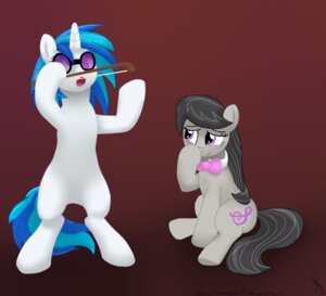 Rating: Safe Score: 0 Tags: bad_clef black_hair blue_hair blush bow_(feature) bow_(stringed_instrument) bow_tie cutie_mark duo e621 earth_pony equid equine eyewear female feral friendship_is_magic glasses gradient_background grey_body hair hasbro horn horse long_hair mammal multicolored_hair my_little_pony mythological_creature mythological_equine mythology octavia_(mlp) pince-nez pink_eyes pony purple_eyes short_hair simple_background smile sunglasses tail two_tone_hair tyruas unicorn vinyl_scratch_(mlp) white_body User: bunchy7s