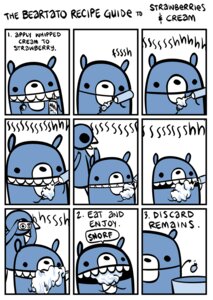 Rating: Safe Score: 0 Tags: 2011 ambiguous_gender anthro avian bear beartato bird comic dialogue duo e621 english_text food humor mammal nedroid reginald_(nedroid) speech_bubble text toony what User: bunchy7s Rating: Safe Score: 0 Tags: 2011 ambiguous_gender anthro avian bear beartato bird comic dialogue duo e621 english_text food humor mammal nedroid reginald_(nedroid) speech_bubble text toony what User: bunchy7s