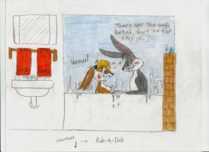 Rating: Explicit Score: 0 Tags: 1990s 1999 20th_century anthro bath bugs_bunny female fur furry isonfaust lola_bunny looney_tunes male rabbit rule34 space_jam straight straight_hair User: bunchy7s