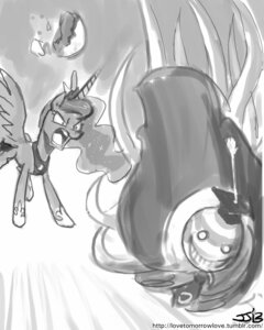 Rating: Safe Score: 0 Tags: 2013 4:5 angry assassination_classroom crossover duo e621 equid equine feathered_wings feathers female feral friendship_is_magic hair hasbro horn john_joseco koro-sensei long_hair mammal monochrome my_little_pony mythological_creature mythological_equine mythology princess_luna_(mlp) winged_unicorn wings User: bunchy7s
