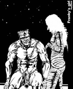 Rating: Explicit Score: 0 Tags: 2004 bride_of_frankenstein female frankenstein frankenstein's_monster male male/female monochrome pat public_domain rule34 User: bunchy7s